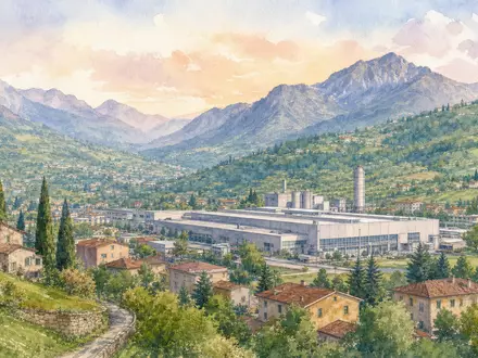 Brembo S.p.A. (ISIN IT0005218380) hat seinen Hauptsitz in einer malerischen Industriestadt bei Bergamo - Foto: THN