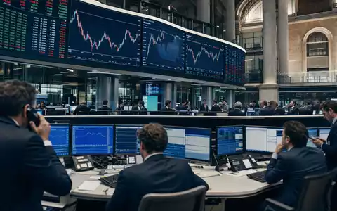 Börsen-Editorial-Foto der Borsa Italiana zeigt Handelsumfeld für Bankaktien wie BPER Banca S.p.A. mit ISIN IT0000066123 - Foto: THN