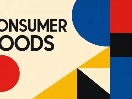 Bauhaus-Poster mit geometrischen Formen symbolisiert Konsumgüterbranche der The Procter & Gamble Company, ISIN US7427181091 - Foto: THN