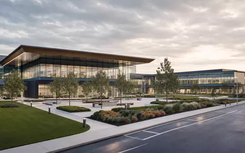Architektur-Render des Cardinal Health Inc. Hauptsitzes in Dublin, Ohio – ISIN US14149Y1082 - Foto: THN