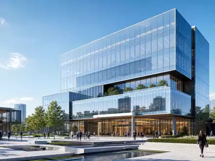 3i Group plc (ISIN GB00B1YW4409) residiert in einem modernen Bürokomplex, symbolisiert durch dieses Architektur-Render - Foto: THN