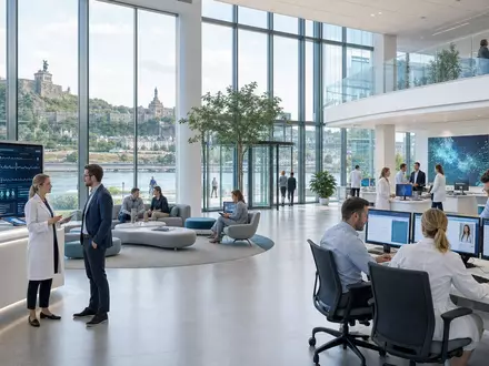 CompuGroup Medical zeigt moderne E-Health-Büros mit digitalen Patientenakten und vernetzten Ärzten, ISIN DE000A288904 - Foto: THN
