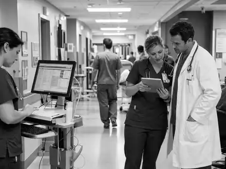 CompuGroup Medical dokumentiert digitale Gesundheitsversorgung im Krankenhaus mit elektronischen Patientenakten, ISIN DE000A288904 - Foto: THN