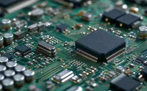 Ceridian HCM Holding US1567001060 Makro Aufnahme einer Server Platine als technologische Detail Studie - Foto: THN