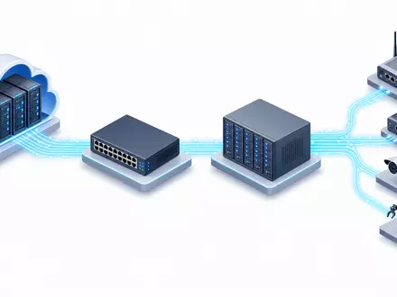 Hewlett Packard Enterprise US42824C1099 isometrische Wertschöpfungskette von Cloud über Netzwerk bis Edge - Foto: THN