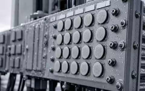 SBA Communications (ISIN US78410G1040) nutzt Antennenpanels wie dieses in extremer Makroaufnahme mit feinen Details - Foto: THN