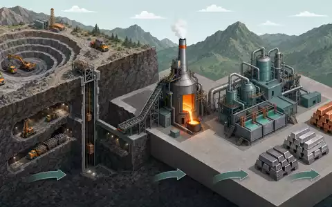 Boliden AB (ISIN SE0022415691) verbindet Bergbau und Schmelzprozesse in einer integrierten Wertschöpfungskette - Foto: THN