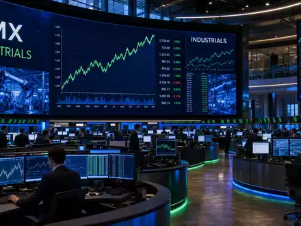 Alfa Laval AB (ISIN SE0000695876) notiert an der Börse, dargestellt im editorialen Trading-Floor-Motiv mit Charts - Foto: THN