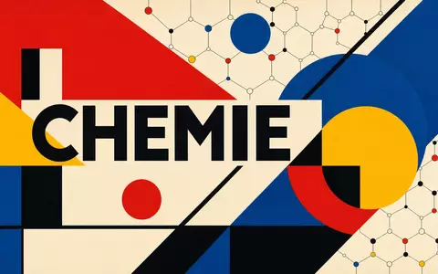 DuPont de Nemours ISIN US26614N1028 als geometrisches Bauhaus Poster mit Sektor Text CHEMIE gestaltet - Foto: THN