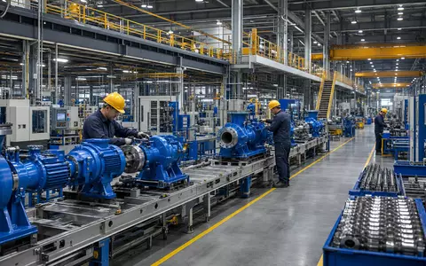 Dover Corp. US25985P1030 betreibt moderne Maschinenbaufabrik mit Pumpen Fluidtechnik und präziser Industriemontage - Foto: THN