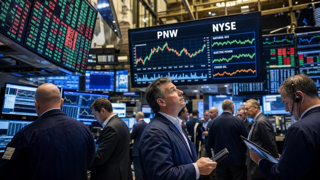 Pinnacle West Capital US7234841010 NYSE Trading Floor Energie Charts Editorial