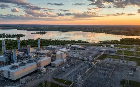 CMS Energy Kraftwerk in Michigan liefert Strom und Gas zuverlässig ISIN US12589P1012 Versorgungsanlage - Foto: THN