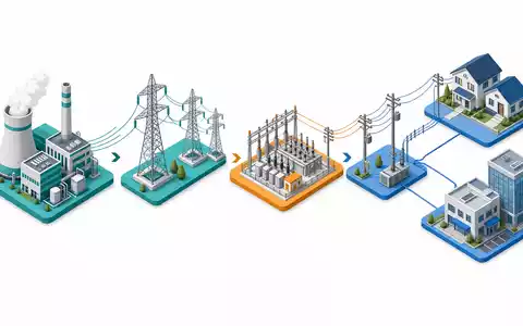 CMS Energy isometrische Darstellung der Energiewertschöpfungskette von Kraftwerk zu Wohngebäuden ISIN US12589P1012 - Foto: THN