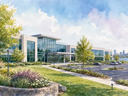 TJX Companies Inc. (US8725401090) hat seinen Hauptsitz nahe Boston, gezeigt in zarter Aquarell-Illustration - Foto: THN