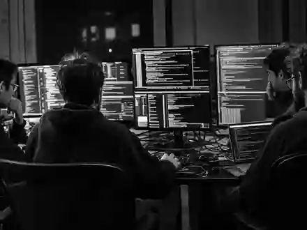 adesso SE Aktie DE000A0Z23Q5 Reportage Entwicklerteam konzentriert an Monitoren IT-Beratung Software Deutschland - Foto: THN