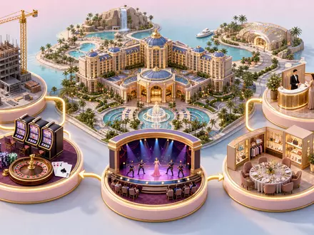 Wynn Resorts Ltd (US9831341030) umfasst Bau, Spielbetrieb, Unterhaltung und Gastronomie als integrierte Resort-Wertschöpfungskette - Foto: THN