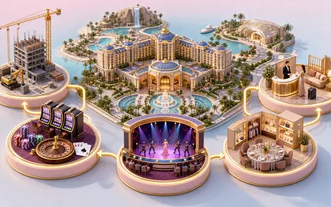Wynn Resorts Ltd (US9831341030) umfasst Bau, Spielbetrieb, Unterhaltung und Gastronomie als integrierte Resort-Wertschöpfungskette - Foto: THN