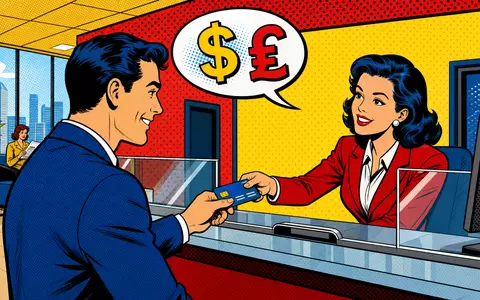 Pop-Art-Comic-Szene einer Bankfiliale verbildlicht das Privatkundengeschäft von Virgin Money UK PLC (ISIN GB00BD6GN030) heute - Foto: THN