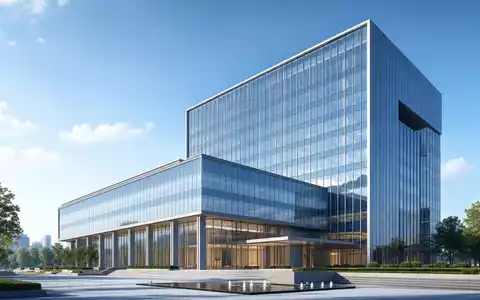 Northern Trust Corp. (ISIN US6658591044) repräsentiert durch architektonisches 3D-Render eines generischen Bank-Turms - Foto: THN