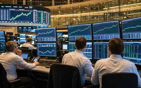 Covestro AG Aktie DE0006062144 DAX Xetra Börsen-Editorial Frankfurter Handelsparkett Chemie-Sektorcharts auf Handelsmonitoren - Foto: THN