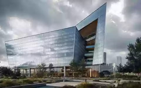 Coterra Energy Firmensitz als modernes Glas-Stahl-Hochhaus in Houston – CGI-Architekturrender Texas US22052L1044 - Foto: THN