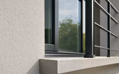 LEG Immobilien SE (DE000LEG1110) modernisiert Fassaden ihrer Bestandsgebäude, hier als Makroaufnahme eines Fensterdetails - Foto: THN