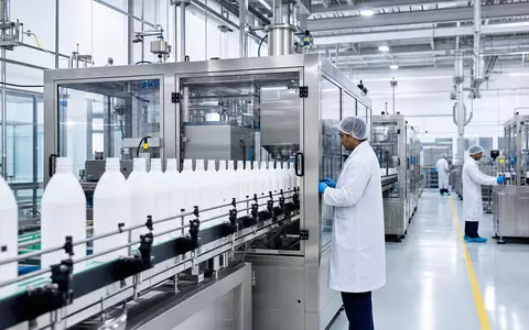 Reckitt Benckiser Group (ISIN GB00B24CGK77) betreibt moderne Produktionsanlagen für Hygiene- und Gesundheitsprodukte weltweit - Foto: THN