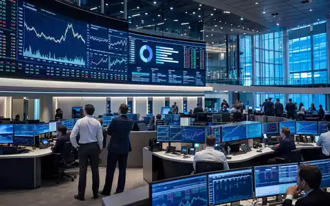 Essity AB (ISIN SE0009922164) im Börsen-Editorial mit Trading-Floor der Nasdaq Stockholm und Branchen-Charts - Foto: THN