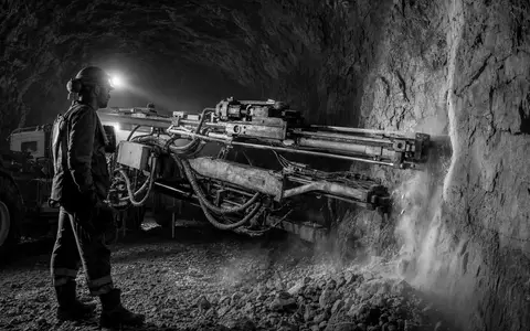 Sandvik AB (SE0000667891) liefert robuste Bergbau-Bohrgeräte für den weltweiten Untertageabbau und die Gesteinsbohrung - Foto: THN