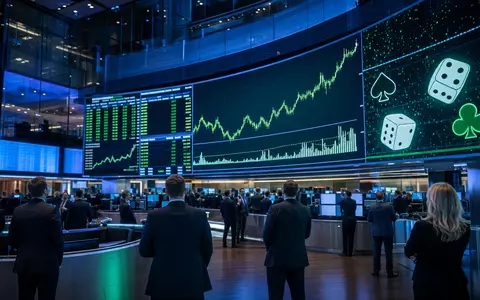 Evolution AB (SE0012673267) notiert an der Nasdaq Stockholm OMX, hier symbolisiert durch Trading-Floor-Charts - Foto: THN