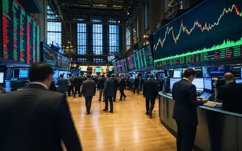 Editorial-Aufnahme eines Börsenparketts mit Aktiencharts, relevant für MetLife Inc., ISIN US59156R1086, NYSE gelistet - Foto: THN