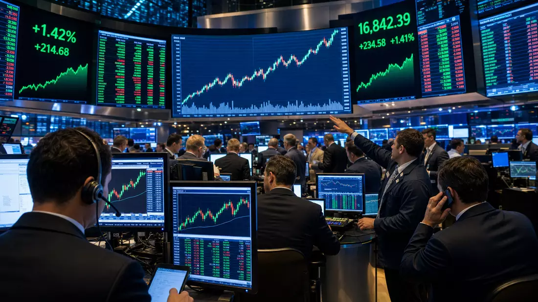 NASDAQ Trading-Floor Händler und E-Commerce Charts, Etsy Inc. US29786A1060