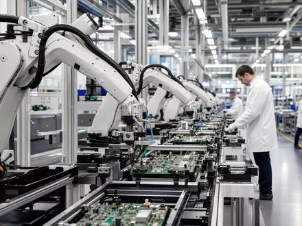 Amphenol Corp. betreibt hochmoderne Elektronikfabriken und produziert Steckverbinder weltweit unter ISIN US0320951017 - Foto: THN