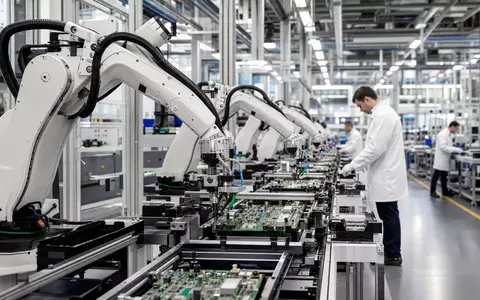 Amphenol Corp. betreibt hochmoderne Elektronikfabriken und produziert Steckverbinder weltweit unter ISIN US0320951017 - Foto: THN