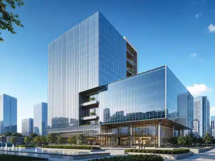 Diageo plc GB0002374006 wird durch ein modernes Glas-Hochhaus im Architektur-Render als Konzernzentrale symbolisch dargestellt - Foto: THN
