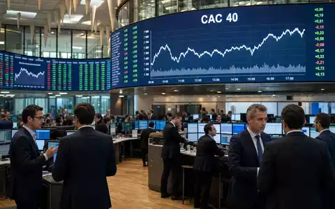 Legrand SA (FR0010307819) notiert im CAC 40, editorial auf geschäftigem Trading-Floor mit Kursdiagrammen dargestellt - Foto: THN