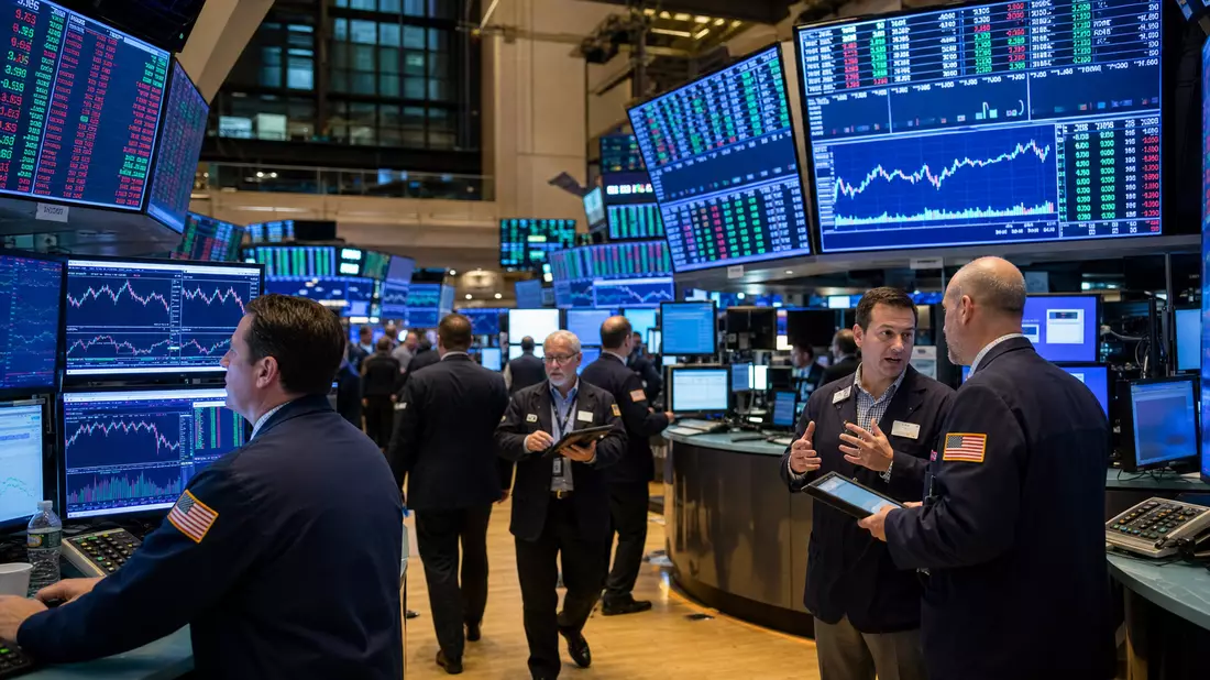 Börsen-Editorial Trading-Floor London Man Group plc