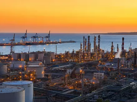 Galp Energia SGPS SA (PTGAL0AM0009) betreibt eine große Raffinerie an der Atlantikküste Portugals bei Sines - Foto: THN