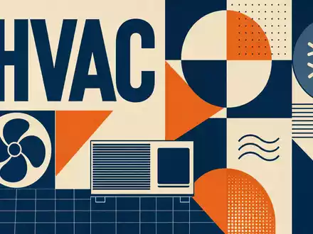 Beijer Ref AB (SE0015949748) steht sinnbildlich für die HVAC-Branche, dargestellt in geometrischem Bauhaus-Postermotiv - Foto: THN