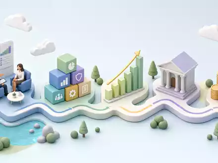 Raymond James Financial US7547301090 illustriert isometrisch die gesamte Wertschöpfungskette der modernen Vermögensverwaltung und Anlageberatung - Foto: THN