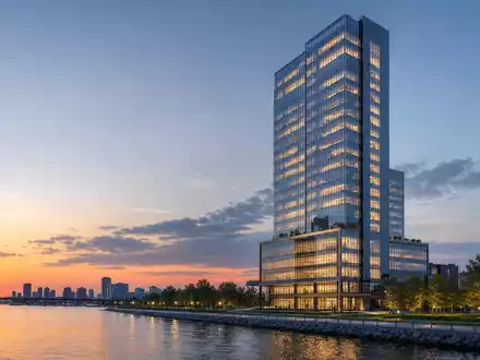 Architektonisches 3D-Render zeigt futuristisches Hochhaus, EQT AB SE0012853455 steht für moderne Kapitalanlage und Investmentmanagement - Foto: THN
