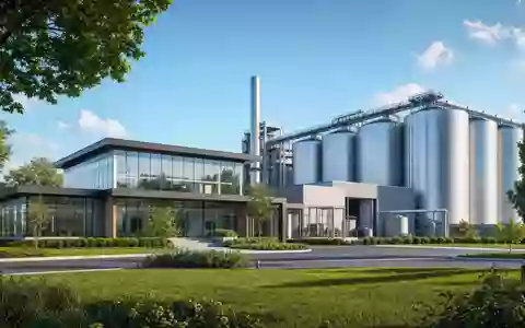 Verbio SE (DE000A0JL9W6) betreibt moderne Produktionsstandorte im Sektor Erneuerbare Energien mit nachhaltiger Architektur - Foto: THN