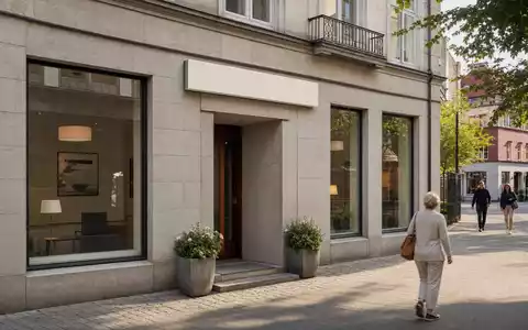 Svenska Handelsbanken (SE0007100599) betreibt dezentrale Filialen mit traditioneller schwedischer Retail-Banking-Architektur und persönlicher Kundenbetreuung - Foto: THN