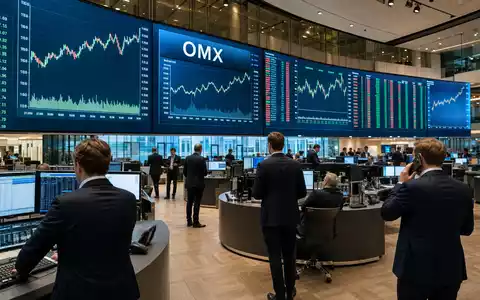 Editorial-Aufnahme des Börsenhandelsraums zeigt die Notierung von Skandinaviska Enskilda Banken, ISIN SE0000148884 - Foto: THN