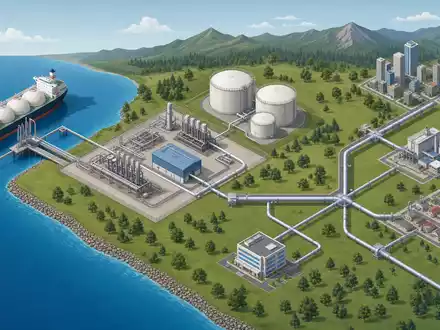 Enagás S.A. (ISIN ES0130960018) verbindet Tanker, Terminals und Pipelines zu einer klaren Wertschöpfungskette - Foto: THN