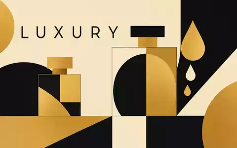 Interparfums SA (FR0004024222) wird hier als geometrisches Bauhaus-Poster mit stilisierten Duftflakons dargestellt - Foto: THN
