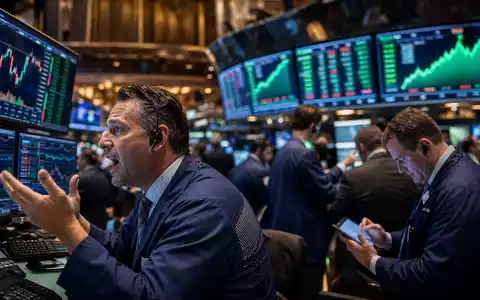 Ameren Corp. US0236081024 stock exchange trading floor with traders and utility sector charts - Foto: THN