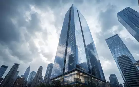 American International Group US0268747849 CGI architectural render glass steel skyscraper New York City - Foto: THN