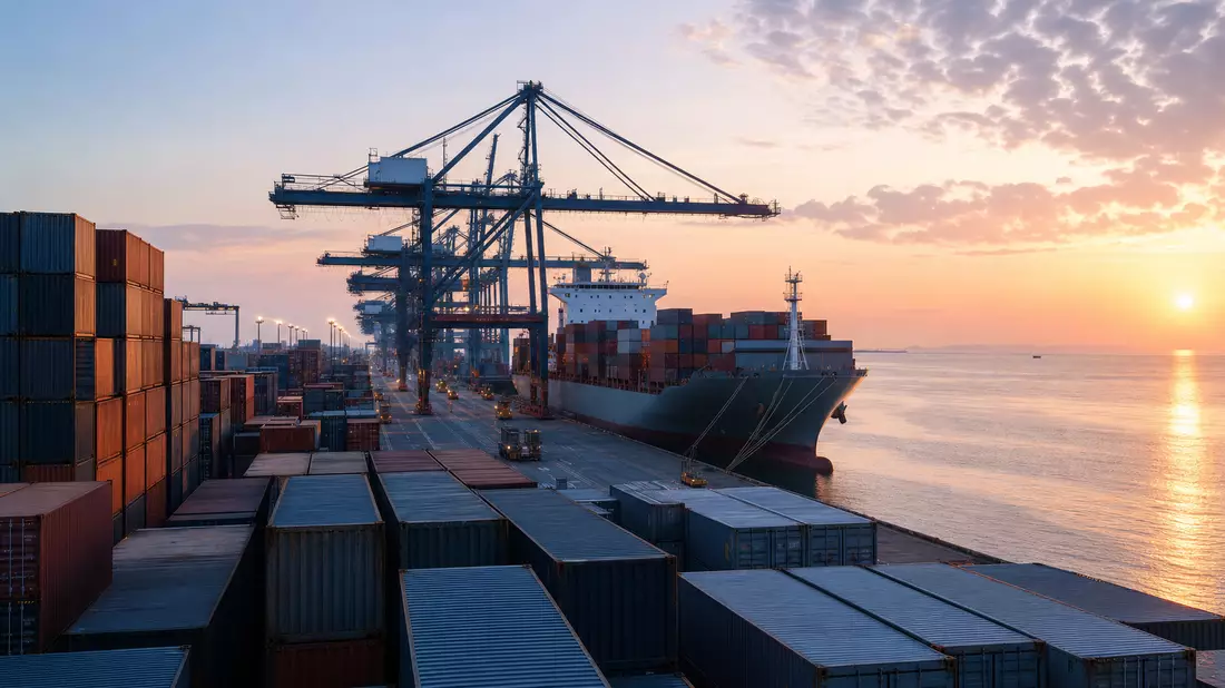 Containerhafen Sonnenaufgang A.P. Møller - Mærsk A/S DK0010244508