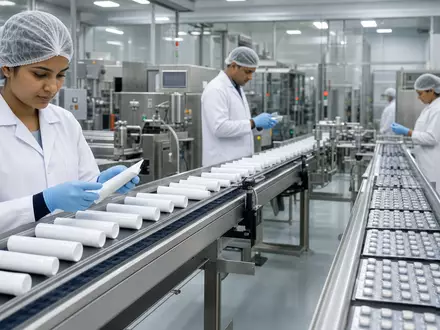 Haleon plc (ISIN GB00BMX86B70) betreibt moderne Produktionsanlagen für rezeptfreie Gesundheitsprodukte und Zahnpflegeartikel weltweit - Foto: THN